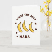 Carte Nana Fruits Dorés (Fleur jaune)