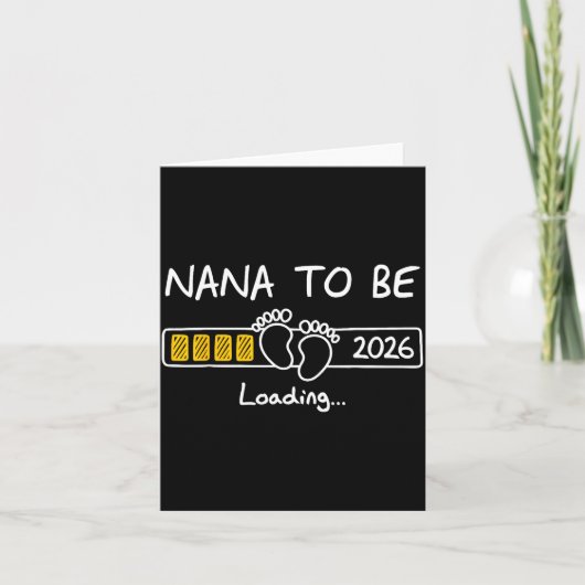 Carte Nana To Be 2026 Loading Nana Est 2026  (Devant)