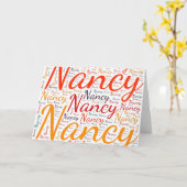 Carte Nancy (Fleur jaune)