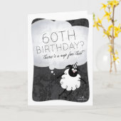 Carte Nap pour ce 60e anniversaire (Fleur jaune)