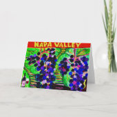 Carte Napa Valley Note<Blank Inside> (Devant)