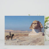 Carte Napoléon Bonaparte avant le Sphinx (par Gérôme) (Debout devant)