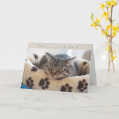 Carte Nappy Nappy (Fleur jaune)