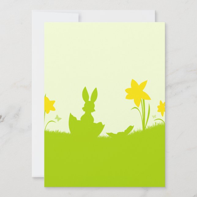 Carte Narcisse de Pâques (Devant)