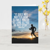 Carte N'ARRÊTE PAS. Exécution de l'entraînement de marat (Fleur jaune)