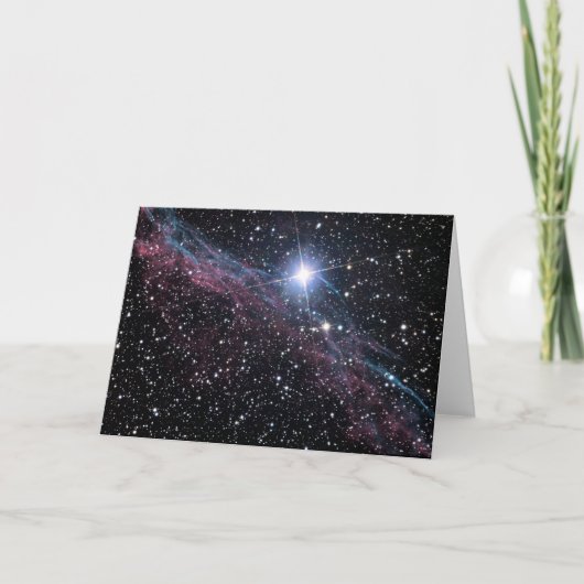 Carte NASA ESA Veil nébuleuse (Devant)