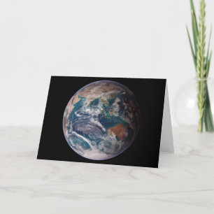 Carte NASA Planète Terre Vue Océan Indien