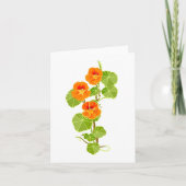 Carte Nasturtium nostalgique (Devant)