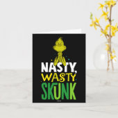 Carte Nasty Wasty Skunk (Fleur jaune)