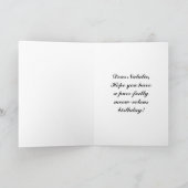 Carte Natalie Birthday (Intérieur)
