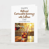 Carte National Beverage with Caffeine Day | Nov 19th (Devant)
