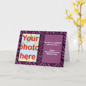 Carte National Business Women's Day ajouter la photo (Fleur jaune)