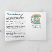 Carte National Inane Answering Message Day | Jan 30th (Intérieur)