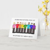 Carte National Noah Day October 26th (Fleur jaune)