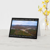 Carte National Park Anniversary Hot Springs Vue d'automn (Fleur jaune)