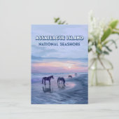 Carte nationale des chevaux de mer de l'île Assate (Debout devant)