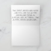 CARTE NATIVE AMERICAN (Intérieur)