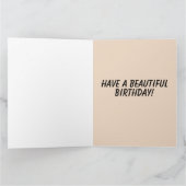 CARTE NATIVE AMERICAN TRIBAL BOY ART ANNIVERSAIRE (Intérieur)