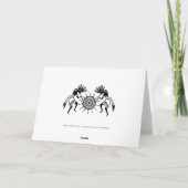 Carte Native Americans Culture - Sun Dancing Kokopelli (Dos)