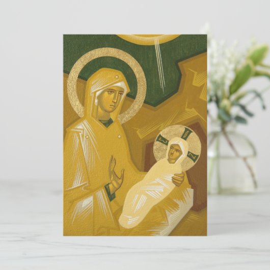 Carte Nativité du Christ (Debout devant)