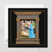 Carte NATIVITÉ Luca Della Robbia (Devant / Derrière)