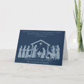 Carte Nativity Christmas Card – Emmanuel God With Us (Devant)