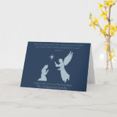 Carte Nativity Christmas Card – The Annunciation of Mary (Fleur jaune)