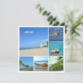 Carte Nature collage of San Juan, Porto Rico (Debout devant)