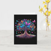 Carte Nature de l'arbre à papillons (Fleur jaune)