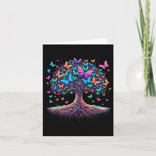 Carte Nature de l'arbre à papillons