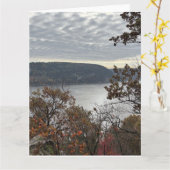 Carte Nature du lac (Fleur jaune)