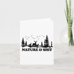 Carte Nature Et Amusant Camp Lake Cabine Randonnée Campi