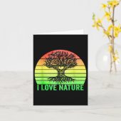 Carte Nature Forêt Nature Conservation Climat Pro (Fleur jaune)