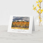 Carte Nature Inspire Thoreau Quota Watercolor (Fleur jaune)