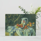 Carte Nature morte, rideau et pichet de Paul Cezanne (Debout devant)