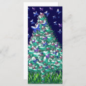 Carte Natures Arbre de Noël (Devant / Derrière)