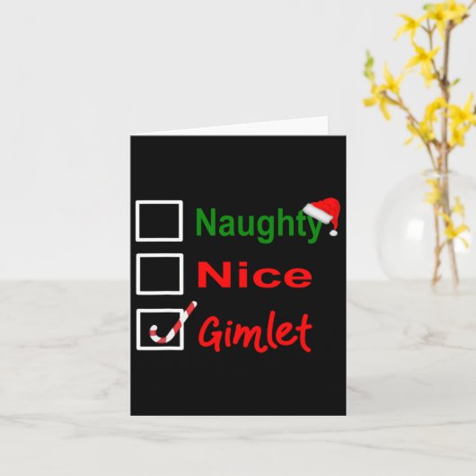Carte Naughty9 (Fleur jaune)