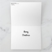 Carte Naughty Girl Christmas 2020 Peinture sur une (Intérieur)