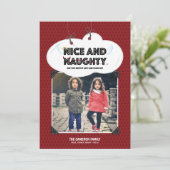 Carte | Naughty + Nice (Debout devant)