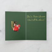 Carte Naughty or Nice Lists Christmas Fun Vector Ar (Intérieur)