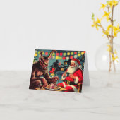 Carte Naughty ou Nice (Fleur jaune)