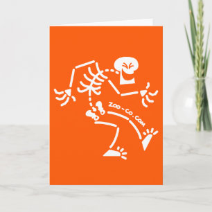 Carte Naughty Skeleton