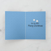 Carte Naughty Snowman (Intérieur)