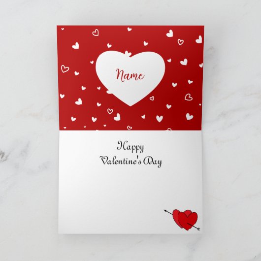 Carte Naughty Valentine's Day, To Do List, Funny Card (Intérieur)