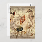 Carte Nautical (Devant / Derrière)