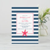 Carte Nautical Beach Bachelorette Week-end (Debout devant)