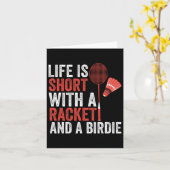 Carte Navette Badminton (Fleur jaune)