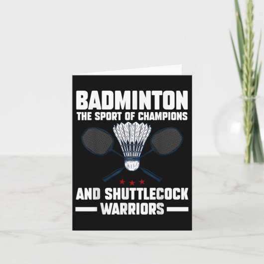 Carte Navette Badminton 1 (Devant)