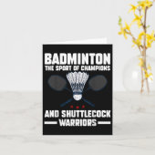 Carte Navette Badminton 1 (Fleur jaune)