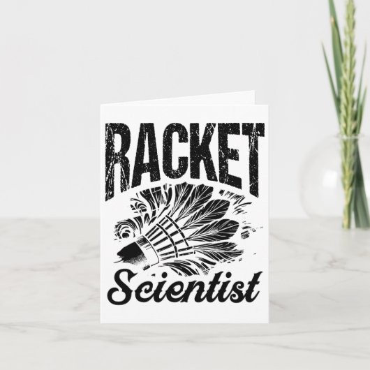 Carte Navette Badminton Coach Racket (Devant)